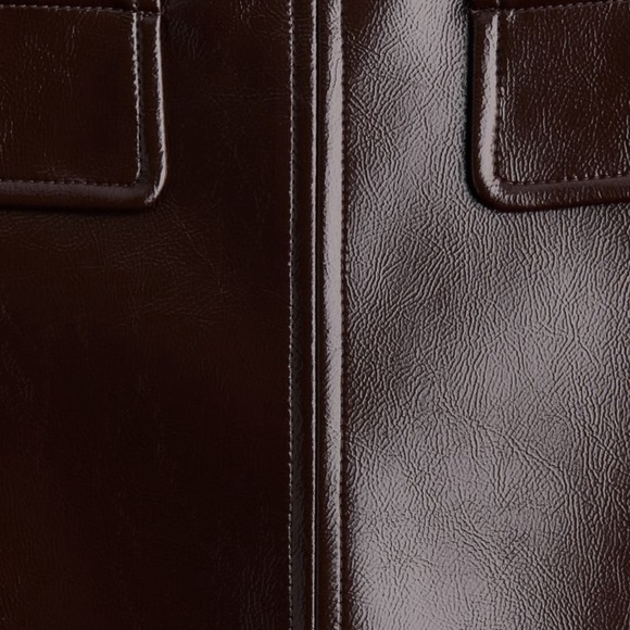 HM coated mini skirt - Picture 2 of 7